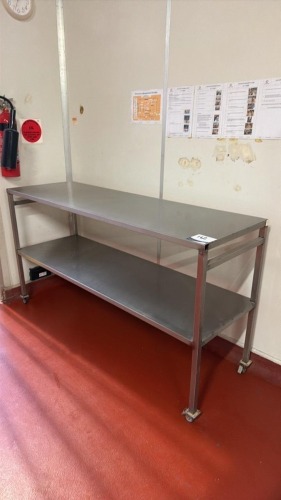 Stainless Steel Work Table & Utility Trolleys