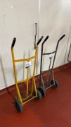 2 x Steel Hand Trucks