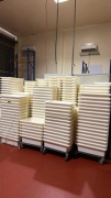 A Large Qty of DoughMate&reg; Standard Plastic Dough/Proofing Trays