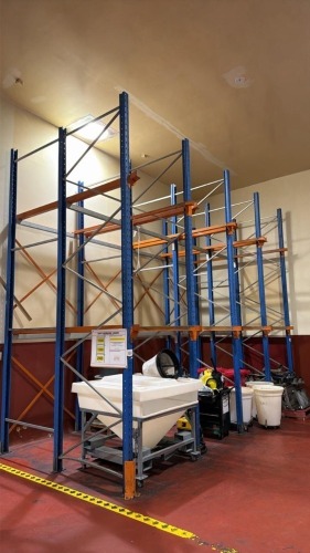 4 Bays of Selective Pallet Racking
