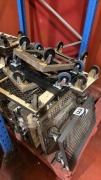 Qty of 12 Heavy-Duty Steel Platform Dollies