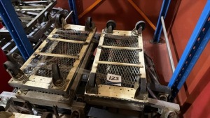 Approx. 12 Heavy Duty Steel Mesh Platform Dollies