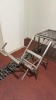 Stainless Steel Table with Grated Top & Tub Stand - 2