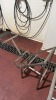 Stainless Steel Table with Grated Top & Tub Stand - 3