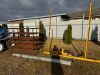 Steel Shelving Unit and 1 Steel Frame
