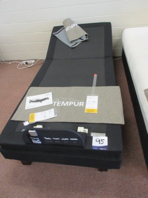Tempur Zero G Platinum Base with Massage, Single Bed Extra Long