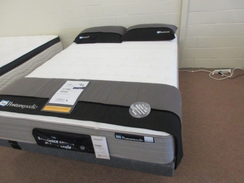 Sealy Legacy Flex Queen Mattress & Base, Elevate Collection