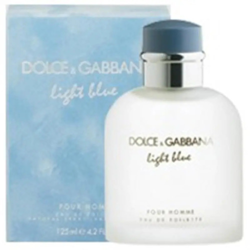 Dolce & Gabbana For Men Light Blue Pour Homme Eau De Toilette 75ml