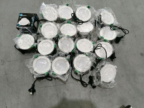 Bundle of 13 x TRIMAX 240V CCT DOWNLIGHT 9W IP44 DIMMABLE LUS50080
