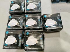 Bundle of 7 x TRIMAX 240V CCT DOWNLIGHT 9W IP44 DIMMABLE LUS50080