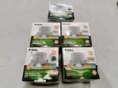 Bundle of 5 x SAL COOLUM PLUS 9W Tilt Downlight White S9168TC
