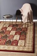 Rug Culture - Sydney 4 Red Ivory Persian Rug - Size: 290 x 200 cm, Made in: Turkey