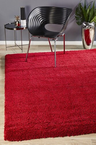 Rug Culture - Pandora Rouge Rug - Size: 260 x 260 cm,