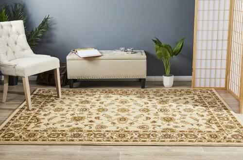 Rug Culture - Sydney 1 Ivory Ivory Persian Rug - Size: 290 x 200 cm, Made in: Turkey