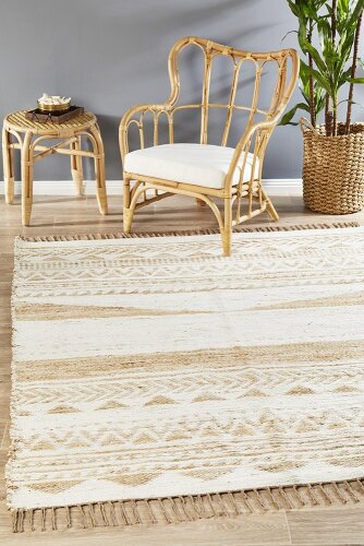 Rug Culture - Parade 333 White Rug - Size: 400 x 300 cm, Made in: India