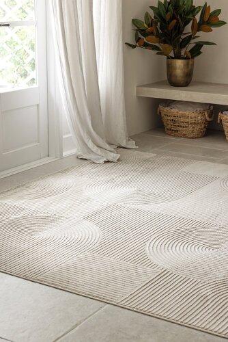 Rug Culture - Darren Palmer Raking Linen - Size: 330 x 240 cm, Made in: Turkey