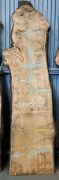 Live Edge Kiln Dried Chestnut Timber Slab, 3.16m x 700mm x 50mm