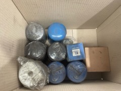 Truck Various types and sizes of filters