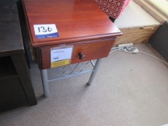 2 x Assorted Bedside Drawers - 3