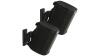 Sanus Pair of Wireless Speaker Wall Mount for Sonos ONE, PLAY:1 and PLAY:3 - Black