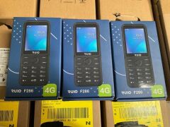 3 X RUIO F286 4G Mobile Phone - Total RRP $147