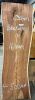 Live Edge Blackwood Timber Slab, 1.62m x 515mm x 33mm