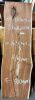 Live Edge Blackwood Timber Slab, 1.64m x 483mm x 32mm