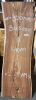 Live Edge Blackwood Timber Slab, 1.64m x 520mm x 32mm