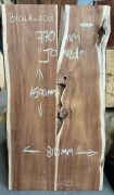 Live Edge Blackwood Timber Slab, 1.5m x 790mm x 30mm