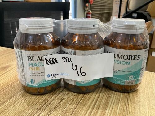 3x Blackmores Macu Vision Plus 120 Tablets