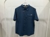 Salty Crew - Offshore Short Sleeve Tech Woven - Navy - 21035109 - Size S