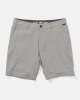 Salty Crew - Drifter 19" Hybrid Shorts - Mid Length at Knee - Light Grey - 30435024 - Size 28
