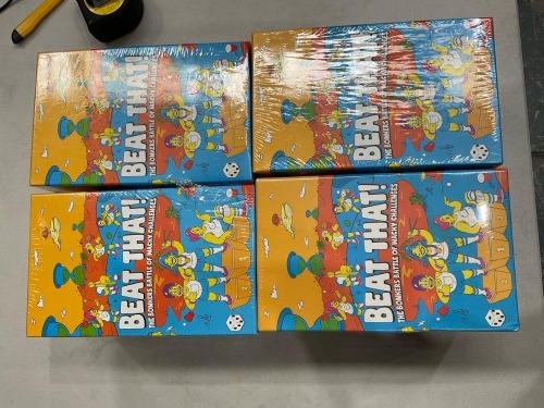Bundle of 4 x Beat That Card Game - Total RRP $140