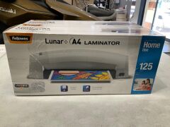 2 x Fellowes Lunar+ A4 Laminator - Total RRP $172