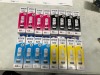 Bundle of Assorted Epson T522 Ink Cartridges - Total RRP $380
