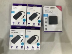 Bundle of Assorted Targus USB Hubs