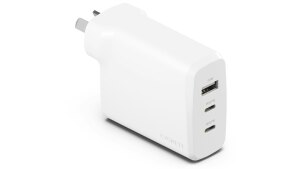3 x Cygnett PowerMaxx 87W Multi Port Wall Charger - White