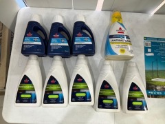 Bundle of Assorted Bissell Floor Cleaning Liquids - Total RRP $190