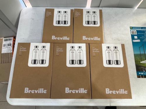 Bundle of Breville The Infizz Bottles - Total RRP $250