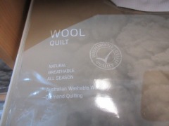 Wool Quilt, Double, 550 Gram - 2