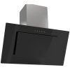 Delonghi 90cm Canopy Rangehood Black Glass DETHALASSA90B (Black)