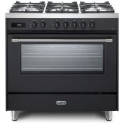 Delonghi 90cm Anthracite Dual Fuel Freestanding Oven DEF1407A (Anthracite)