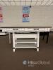 Farmhouse-Style Kitchen Island with 2 Drawers and 2 Shelves, 55" x 27.5" x 35.4" - 3