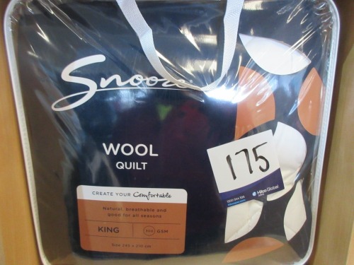 Wool Quilt, King, 300 Gram