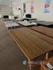 84" Solid Wood Dining Table with Black Metal Spider Base, Seats 6&ndash;8 - 2