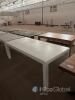 Frances Brush White Dining Table 2.25m - 3