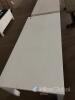 Frances Brush White Dining Table 2.25m - 6