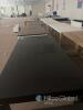 Modern Black Rectangular Dining Table, Seats 6&ndash;8, Approx. 65" x 42" x 31" - 5