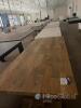 Large Solid Wood Trestle Dining Table, Seats 8-10, Rustic Farmhouse Style - 4