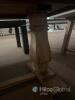 Large Solid Wood Trestle Dining Table, Seats 8-10, Rustic Farmhouse Style - 8